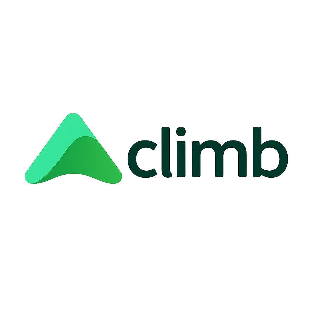climb logo without brand name